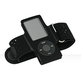 Black Sport Armband For Apple iPod Nano 5th Generation
