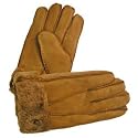 LADIES SHEEPSKIN CUFFED GLOVES