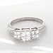 0.80 Carat Princess Diamond Engagement Ring in 18ct Solid White Gold
