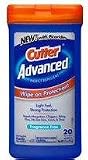 Cutter Advanced Wipes with 5.75% Picaridin, 20 Count  (Pack of 4)