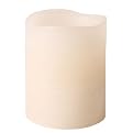 Fresh Linen Distressed Wax Candle - Ivory (3x4")