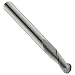Niagara Cutter MEB230 Miniature Carbide End Mill, Uncoated (Bright), 2 Flutes, Ball End