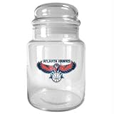 Atlanta Hawks NBA 31oz Glass Candy Jar - Primary Logo