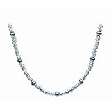 Dew Sterling Silver Womens Necklace Rings and Silver Pearls