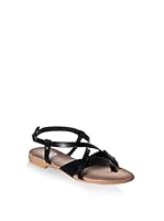 JULIE JULIE Sandalias planas (Negro)