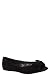 Torrid Plus Size Black Bow Peep-Toe Flat (Wide Width)