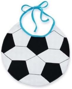 Mud Pie Baby Boy Multi-color Little Sport Bibs (Soccer Bib)