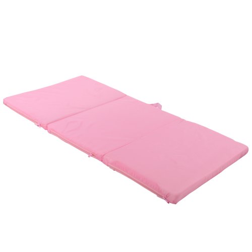 Imagen principal de TecTake Colchón para cuna de bebé para viaje 120 x 60 cm rosa