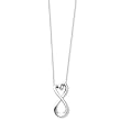 Sterling Silver Infinite Love Sentimental Expressions Necklace
