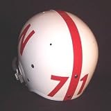 Nebraska Cornhuskers 1970-81 '71 National Champ Authentic Vintage Full Size Helmet