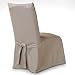 Kitchen & Housewares : Cotton Duck Dining Room Chair Linen Slipcover - Long