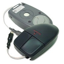Cables To Go 2-Button Mouse with Retractable Cord - Mouse - 2 button(s) - wired - PS/2 - gray (pack of 84 )