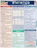 Statistics Laminate Reference Chart: Parameters, Variables, Intervals, Proportions (Quickstudy: Academic )  (Quickstudy: Academic)