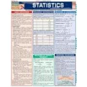 Statistics Laminate Reference Chart: Parameters, Variables, Intervals, Proportions... by