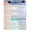 Statistics Laminate Reference Chart: Parameters, Variables, Intervals, Proportions (Quickstudy: Academic )