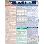 Statistics Laminate Reference Chart: Parameters, Variables, Intervals, Proportions (Quickstudy: Academic )  (Quick Study Academic)