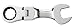 Gear Wrench 9573 1/2-Inch Stubby Flex Ratcheting Wrench
