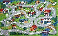 Picture of Cozy Fun Time Country Fun 19x29 Play Time Nylon Area Rug FT-003 1929 FT-003 1929 (Baby Gym)