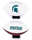 Michigan State Spartans Full Size Embroidered Football