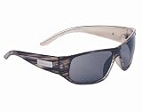 Anarchy Brown Stripe Commotion Sunglasses w Smoke Gradient PC Lens by
