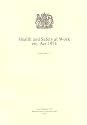 Health and Safety at Work Etc. Act 1974 (Public General Acts - Elizabeth II)