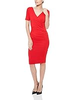 The Jersey Dress Company Vestido 3336 (Rojo)