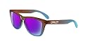 Oakley Sonnenbrille Frogskins Rootbeer Cyan Fade Blue Iridium 24-210