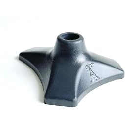 L.A. CARE INDUSTRIES Able TRIPOD Cane Base  QTY: 1
