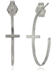 Dogeared "Charmed" Cross Earrings