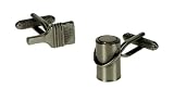 Onyx Designer Cufflinks - Paint & Paint Brush - For the Painter / Decorator