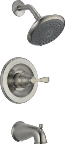 Delta 144984-BN Porter Monitor 14 Series Tub and Shower Trim, Brushed Nickel