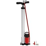 Floor Bicycle Pump With Pressure Gauge Up to 7 bar (100 psi)