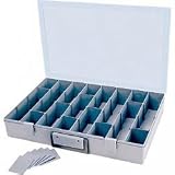 Review Stacks and Stacks  / Plastic WorkshopTray - 8 Compartments (Gray) (3
