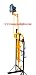 Magnalight Work Light - 12V / 24V 150W Quartz Light - Rail Mount w/ Elevation - 25' c...