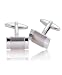 Half Cyllinder Long Edge Cufflinks
