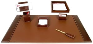 Rustic Brown Leather 7Pc Gift Set