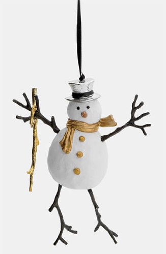 Michael Aram Snowman Ornament