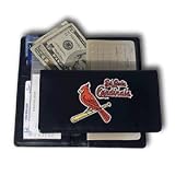 St. Louis Cardinals Embroidered Leather Checkbook Cover