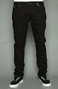 LRG The In Flux Slim Straight Fit Jean in Black,Denim for Men