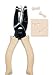 Fiskars 23717097 Hand Punch, 1/4-Inch, Bone