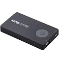 ELECOM ���o�C���o�b�e���[ ���`�E���C�I���d�r 4700mAh �X�}�[�g�t�H���p �u���b�N DE-U01L-4710BK