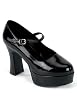 Wide Width Mary Jane Platform Shoe, 4 Inch