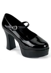 Wide Width Mary Jane Platform Shoe, 4 Inch