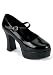 Wide Width Mary Jane Platform Shoe, 4 Inch