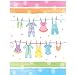 Baby Clothes Baby Shower Plastic Tablecover