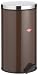 Wesco 128 734-12 Gastro-Tretabfallsammler, 32 Liter, feuerverzinkter Einsatz, braun