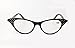 SOOLALA Womens Fashion Designer Rhinestone Cat Eye Magnifying Reading Glasses