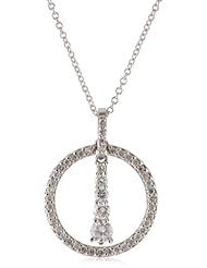 Kobelli 1/2 Cttw Round Diamond Pendant Necklace