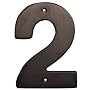 Brainerd #51145 5" #2 Bronze House Number