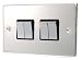 Kitchen & Housewares : POLISHED CHROME 4 GANG 2 WAY 6 AMP LIGHT SWITCH C308PCB
